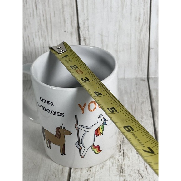 Funny Love Mug Valentines Day Birthday Gift For Him or Her - 69 Unicorns - Picture 3 of 4